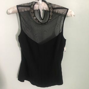 Kay Unger silk cocktail blouse